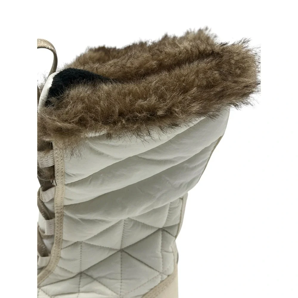 Columbia Womens Heavenly Shorty Omni-Heat Winter Boots White Size 7